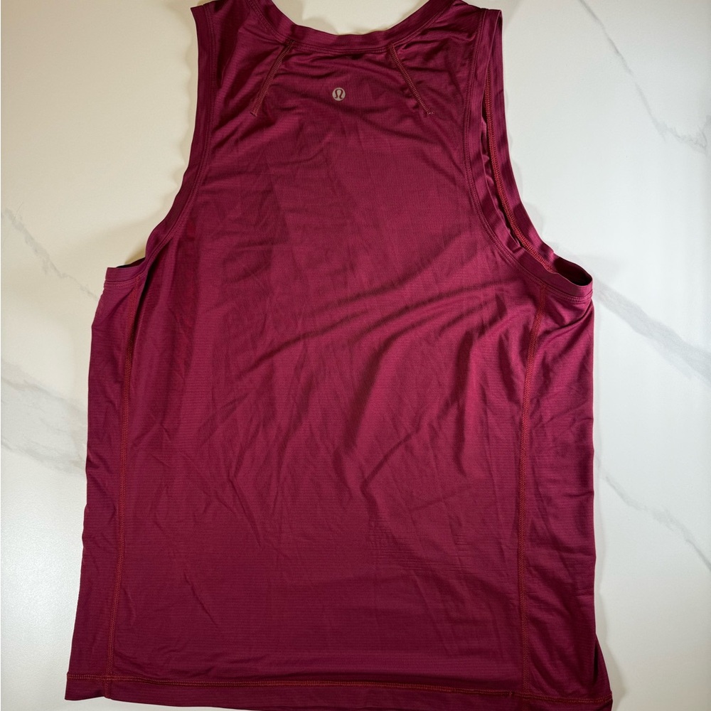 Lululemon Athletica Dark Red Sleeveless Tank